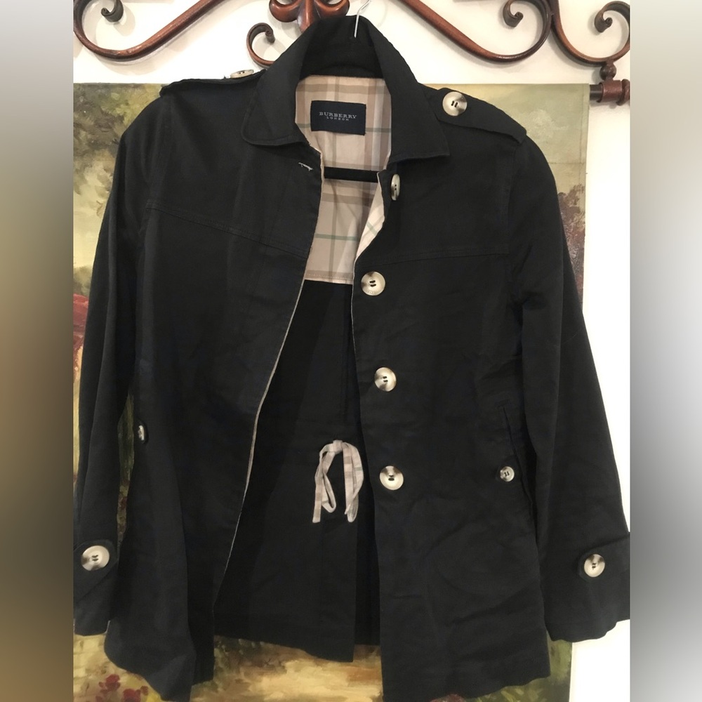 Burberry London Adjustable Cotton Jacket